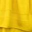 Cotton Paradise Türkische Waschlappen für Badezimmer, 100% Baumwolle, weich, saugfähig, kleine Handtücher, Waschlappen für Körper, gelbe Waschlappen