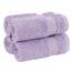 Cotton Paradise Türkisches Waschlappen-Set aus 100% Baumwolle, für Badezimmer, 4-teilig, weich, saugfähig, kleine Handtücher, Waschlappen, Flieder