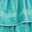 Cotton Paradise Waschlappen für Badezimmer, 33 x 33 cm, 100 % türkische Baumwolle, weiche, saugfähige Luxus-Waschlappen, kleine Handtücher, türkisfarbene Waschlappen