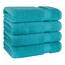 Cotton Paradise, Badetuch-Set, 100% türkische Baumwolle, Luxus-Hotel-Spa-Qualität, weich, saugfähig, schnell trocknend, dick, 600 g/m², Badezimmer-Abstand nach der Dusche, 68 x 137 cm, Aqua Blue