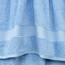 Cotton Paradise Türkisches Waschlappen-Set für Badezimmer, 100% Baumwolle, weich, saugfähig, kleine Handtücher, Waschlappen, Himmelblau, 4-teilig