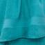 Cotton Paradise Türkische Waschlappen für Badezimmer, 100 % Baumwolle, weich, saugfähig, kleine Handtücher, Waschlappen für Körper, Aquablau, 4 Stück