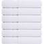 Utopia Towels Badetücher Set - Lightweight Multipurpose Schnelltrocknendes Handtuch - High Absorbency (6 Pack,Weiß, 56 x 112 cm)
