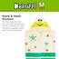 Sanrio Keroppi Kapuzenhandtuch für Kinder, superweich, für Bad/Pool/Strand, weiches Baumwoll-Frottee, 61 x 127 cm, offizielles Lizenzprodukt Franco