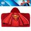 Franco Superman-Umhang für Kinder, superweich, für Bad/Pool/Strand, weiches Baumwoll-Frottee, Kapuzenhandtuch, 61 x 127 cm (offizielles Lizenzprodukt)