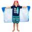 Franco Super Mario Handtuch für Kinder zum Baden und am Strand, 61 x 127 cm