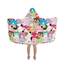 Squishmallows Kids Bath/Pool/Beach Soft Cotton Terry Hooded Towel Wrap, 24 in x 50 in, by Franco
