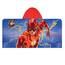 Franco WB The Flash Movie DC Comics Kapuzenhandtuch für Kinder, für Bad/Pool/Strand, weiche Baumwolle, Frottee, 61 x 127 cm