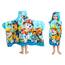 Franco Badetuch und Strandtuch für Kinder, weicher Baumwoll-Frottee, 61 x 127 cm, Paw Patrol Blau
