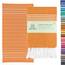 WETCAT Türkisches Strandtuch, 100 % Baumwolle, sandfrei, schnell trocknend, extra groß, leicht, Reisehandtuch für Erwachsene, Strandzubehör, Geschenk (Verbrannte Orange, 96,5 x 180,3 cm)