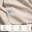 WETCAT Vorgewaschenes Super weiches türkisches Handtuch, 100% Baumwolle, Stranddecke, Pestemal, Fouta, Überwurf – für Bad, Strand, Pool, Picknick, Yoga, Reisen, 94 x 178 cm – Katze Katze Basic Beige