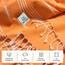 WETCAT Türkisches Strandtuch, 100% Baumwolle, sandfrei, schnell trocknend, extra groß, leicht, Reisehandtuch für Erwachsene, Strandzubehör, Geschenk (Orange, 96,5 x 180,3 cm)