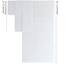 Hammam Linen 6-teiliges Original türkische Baumwolle weich, saugfähig und Premium Handtücher Set für Bad und Küche 2 Badetücher, 2 Handtücher, 2 Waschlappen (weiß, Badetuch Set 6-teilig)