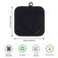 SINLAND 6 Stück Mikrofaser Gesichtstücher Waschbar Abschminktücher schnell trocknend Waschlappen saugfähig Gesichtsreinigungstücher weiches Make up Entferner Tücher 20 x 20 cm Schwarz