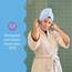 Manwe Turbie Twist Mikrofaser-Haarhandtuch