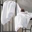 Hammam Linen Jumbo-Badetücher, 2er-Pack, 89,9 x 177,8 cm, weich und saugfähig, Premium-Qualität, 100% Baumwolle, Handtücher (weiß, Badetuch)