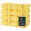 Qute Home 4-teiliges Handtuch-Set, 100% türkische Baumwolle, Premium-Qualität, Handtücher für Badezimmer, schnell trocknend, weich und saugfähig, türkisches Handtuch, Set beinhaltet 4 Handtücher