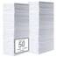 Simpli-Magic Premium Shop Servietten, 35,6 x 30,5 cm, Weiß, 50 Stück