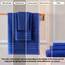 Hammam Linen Navy Blue 6 Pack Bath Towels Sets Linen for Bathroom Original Türkische Baumwolle Weich, Saugfähig und Premium 2 Bad, 2 Hand, 2 Waschlappen