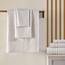 Hammam Linen 6teiliges cremefarbenes Badetuch Set Original türkische Baumwolle weich saugfähig und Premium Elfenbein Handtücher Set für Badezimmer 2 Badetücher 2 Handtücher 2 Waschlappen (Meersalz)