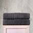 Hammam Linen Jumbo-Badetücher, 2er-Pack, 89,9 x 178,8 cm, weich und saugfähig, Premium-Qualität, 100% Baumwolle, kühles Grau, Badetuch.