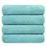 Jml Mikrofaser-Badetücher, Badetuch, 4er-Pack (76,2 x 152,4 cm), übergroß, weich, super absorbierend und schnell trocknend, vielseitig einsetzbar für Sport, Fitness, Yoga, grünes Blumenmuster