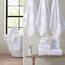 LANE LINEN 18-teiliges Badetuch-Set, 100 % Baumwolle, weiß, 4 Badetücher, 6 Handtücher, 8 Waschlappen, weich, saugfähig, Hotelqualität, für Badezimmer und Gäste