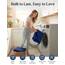 LANE LINEN Badetücher für Badezimmer Set,100% Baumwolle Handtücher Set, 6 Stück Absorbent Handtuchsets für Badezimmer, Schnell Trocken Badetücher Set, 2 Badetücher für Erwachsene, 2 Waschlappen,Navy