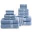 LANE LINEN Baumwolle Badetücher für Badezimmer Set,18 PC Badezimmer Handtücher Set,4 Badezimmer Handtuch Set, 6 Handtücher für Badezimmer, weiche türkische Handtuch-Sets für Badezimmer,Allure