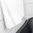 Tens Towels Badematten aus 100 % Baumwolle, 50,8 x 81,3 cm, super saugfähig, Premium-Bodentücher in Hotelqualität, luxuriös, weich und schnell trocknend, kein Badezimmerteppich, Weiß, 2 Stück
