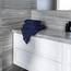 Tens Towels Handtücher, 100 % Baumwolle, leichteres Gewicht, schnell trocknend, 40,6 x 71,1 cm, super weich und saugfähig, perfekt für Bad und Küche, Marineblau, 6 Stück
