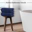 Tens Towels 8er-Set: 2 große Badetücher, 2 Handtücher, 4 Waschlappen, 100% Baumwolle, schnell trocknend, Marineblau