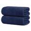 Tens Towels Extra großes Badetuch-Set, 100 % Baumwolle, Jumbo-Größe 88,9 x 177,8 cm, geringes Gewicht, super saugfähig, übergroße Badetücher für Badezimmer, perfekt den täglichen Gebrauch (Marineblau)