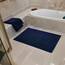 Tens Towels Badematten aus 100 % Baumwolle, 50,8 x 81,3 cm, super saugfähig, Premium-Bodentücher in Hotelqualität, luxuriös, weich und schnell trocknend, kein Badezimmerteppich, Marineblau, 2 Stück