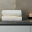 Tens Towels Extra große Badetücher, 76,2 x 152,4 cm, 100 % Baumwolle, größeres und leichteres Gewicht, schnelles trocknen, super weich und saugfähig, perfekt für Badezimmer, 4 Stück, Cremefarben