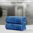 Tens Towels Große Badetücher, 100% Baumwolle, 76,2 x 152,4 cm, extra große Badetücher, Leichter und super saugfähig, schnell trocknend, perfekte Badetücher für den täglichen Gebrauch (4 Stück) (Blau)