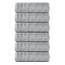 Tens Towels Handtücher, 100 % Baumwolle, leichteres Gewicht, schnell trocknend, 40,6 x 71,1 cm, super weich und saugfähig, perfekt für Bad und Küche, kühles Grau, 6 Stück