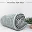 Tens Towels Jumbo-Badetuch, 101,6 x 203,2 cm, extra groß und leicht, schneller zu trocknen, 100 % Baumwolle, super weich und saugfähig, perfekt zum Einwickeln, kühles Grau, 1 Stück