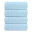 Tens Towels Extra große Badetücher, 76,2 x 152,4 cm, 100 % Baumwolle, größeres und leichteres Gewicht, schnelles trocknen, super weich und saugfähig, perfekt für Badezimmer, 4 Stück, Himmelblau