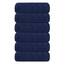 Tens Towels Handtücher, 100 % Baumwolle, leichteres Gewicht, schnell trocknend, 40,6 x 71,1 cm, super weich und saugfähig, perfekt für Bad und Küche, Marineblau, 6 Stück