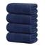 Tens Towels Große Badetücher, 100% Baumwolle, 76,2 x 152,4 cm, extra große Badetücher, leichteres Gewicht, schneller zu trocknen, super saugfähig, perfekte Badetücher (4 Stück, Marineblau)