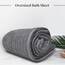 Tens Towels Jumbo-Badetuch, 100% Baumwolle, super weich und saugfähig, perfekt zum Einwickeln, 100% Baumwolle, 101,6 x 203,2 cm, Dunkelgrau, 1 Stück