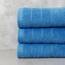 Tens Towels Handtücher, 100 % Baumwolle, leichteres Gewicht, schnell trocknend, 40,6 x 71,1 cm, super weich und saugfähig, perfekt für Bad und Küche, Blau, 6 Stück