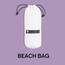 BAY LAUREL Türkisches Strandtuch mit Reisetasche, 39 x 71 cm, schnell trocknend, sandfrei, leicht, große übergroße Handtücher, leicht