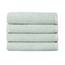 Welhome Franklin Premium | 4-teiliges Badetuch-Set | Popcorn strukturierte Salbei Badetücher | Hotel- und Spa-Handtücher für Badezimmer | weich und saugfähig | 600 g/m² 100% Baumwolle Badwäsche-Set