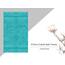 Towel Bazaar Türkische Handtücher aus Premium-Baumwolle, superweich und saugfähig, 4-teilig, Aquablau