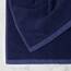 Welhome Franklin Badetücher | 4-teiliges Set | Deep Navy | strukturierte Oberfläche | sehr saugfähig | Premium 100% Baumwolle | schwer | super weich | nachhaltig hergestellt | pflegeleicht