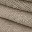 Welhome Franklin 100% Cotton Textured Towel (Flax) - Set of 6 - Highly Absorbent - Combed Cotton - Durable - Low Lint - 600 GSM - Machine Washable : 2 Bath Towels - 2 Hand Towels - 2 Wash Towels