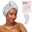 Kitsch Mikrofaser-Haarhandtuch – schnell trocknende lockige Haarwickel für Frauen nasses Haar,Mikrofaser-Handtuch für Haare,Haartücher für Frauen,Haarturban für nasses Haar (Mikropunkt)