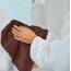 White Classic Luxuriöse braune Handtücher – weiche 100 % türkische Baumwolle | sehr saugfähige Hotel-Spa-Handtuch-Kollektion | 40,6 x 76,2 cm | 6 Stück